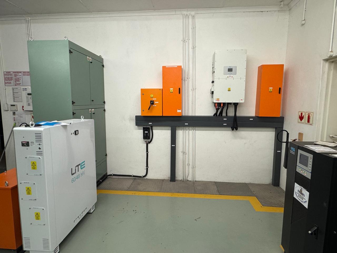 Equipment room installation — Stephensons Electrical
