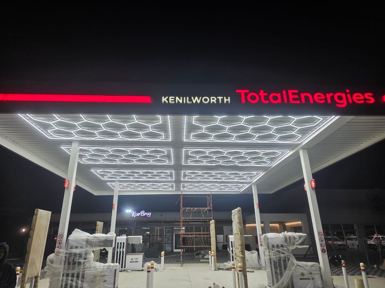 Commercial canopy lighting — Stephensons Electrical