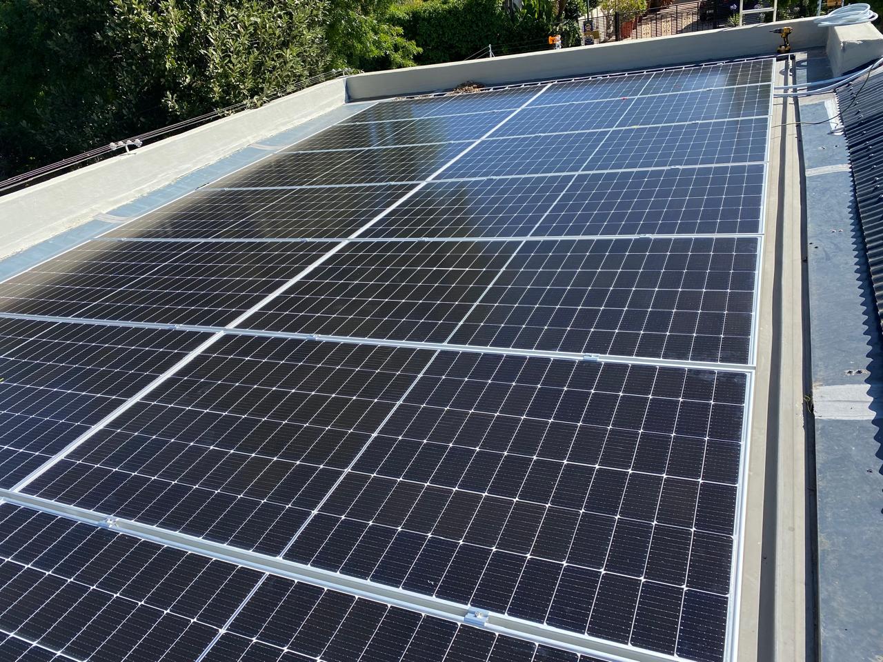 Rooftop solar installation — Stephensons Electrical